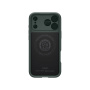 Spigen Optik Armor odolný kryt s krytkou kamery a MagSafe pre iPhone 17 Pro - tmavo zelený