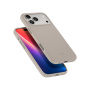 Spigen Silicone Fit silikónový kryt s MagSafe pre iPhone 17 Pro Max - béžový