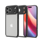 Spigen Ultra Hybrid transparentný kryt s farebným rámčekom pre iPhone 17 Pro Max - čierny