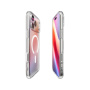 Spigen Ultra Hybrid matný transparentný kryt s bielym MagSafe pre iPhone 17 Pro Max - číry