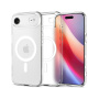 Spigen Ultra Hybrid matný transparentný kryt s bielym MagSafe pre iPhone Air - číry