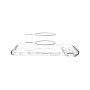 Spigen Ultra Hybrid matný transparentný kryt s bielym MagSafe pre iPhone Air - číry