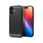 Spigen Rugged Armor odolný kryt s MagSafe pre iPhone 17 - čierny