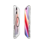 Spigen Ultra Hybrid transparentný kryt so sivým MagSafe pre iPhone 17 - číry
