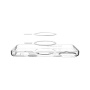Spigen Ultra Hybrid transparentný kryt so sivým MagSafe pre iPhone 17 - číry
