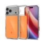 Spigen Ultra Hybrid T kryt s MagSafe pre iPhone 17 Pro - oranžový