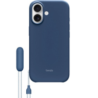 Beats matný kryt so stojanom a MagSafe pre iPhone 17 - hlbinná modrá