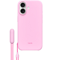 Beats matný kryt so stojanom a MagSafe pre iPhone 17 - oblázkovo ružový