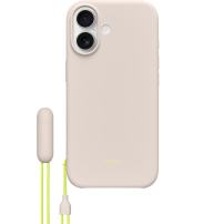 Beats matný kryt so stojanom a MagSafe pre iPhone 17 – vápencovo sivý