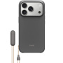 Beats matný kryt so stojanom a MagSafe pre iPhone 17 Pro / 18 Pro - granitovo sivý