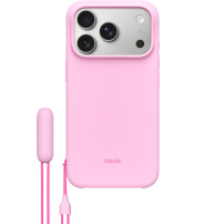 Beats matný kryt so stojanom a MagSafe pre iPhone 17 Pro / 18 Pro - oblázkovo ružový