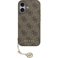 Guess 4G Charms kryt pre iPhone 17 - hnedý