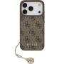 Guess 4G Charms kryt pre iPhone 17 Pro - hnedý