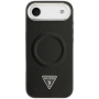Guess Triangle Logo kryt s MagSafe pre iPhone Air - čierny