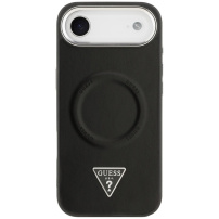 Guess Triangle Logo kryt s MagSafe pre iPhone Air - čierny