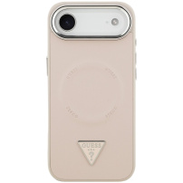Guess Triangle Logo kryt s MagSafe pre iPhone Air - ružový