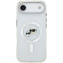 Karl Lagerfeld IML K&CH Heads Metal Frame kryt s MagSafe pre iPhone Air - číry