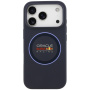 Oracle Red Bull Racing Blue Ring silikónový kryt s MagSafe pre iPhone 17 Pro - tmavo modrý