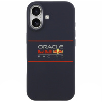 Oracle Red Bull Racing Horizontal Logo kryt s MagSafe pre iPhone 17 - tmavomodrý