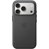 Originálne Apple puzdro z tkaniny TechWoven s MagSafe pre iPhone 17 Pro - tmavo šedé