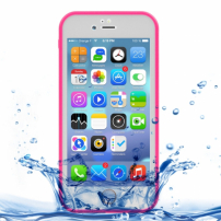 Vodotesný obal s diamantovým vzorom pre Apple iPhone 8 / 7 - ružový