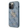 Guess 4G Metal Logo kryt pre iPhone 13 Pro Max - modrý
