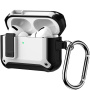 Super odolný obal s karabínou pre AirPods Pro 3 - biely