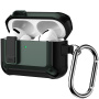 Super odolný obal s karabínou pre AirPods Pro 3 - tmavo zelený