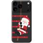 Ochranný kryt so vzorom Santa Clausa pre iPhone 17 Pro Max - čierny