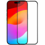 NORTHJO tvrdené 2.5D sklo s čiernym rámčekom pre iPhone 17 Pro Max