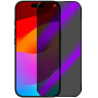 NORTHJO tvrdené 2.5D Anti-Spy a Anti-Blue-Ray sklo s čiernym rámčekom pre iPhone Air