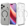 Spigen Ultra Hybrid transparentný kryt so sivým MagSafe pre iPhone 17 Pro Max - číry