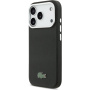 Lacoste Iconic Petit Pique Metal Logo kryt s MagSafe pre iPhone 17 Pro - čierny