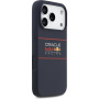 Oracle Red Bull Racing Horizontal Logo kryt s MagSafe pre iPhone 17 Pro Max - tmavomodrý