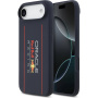 Oracle Red Bull Racing Vertical Logo silikónový kryt s MagSafe pre iPhone Air - tmavomodrý