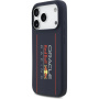 Oracle Red Bull Racing Vertical Logo silikónový kryt s MagSafe pre iPhone 17 Pro - tmavo modrý