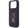 Oracle Red Bull Racing Vertical Logo silikónový kryt s MagSafe pre iPhone 17 Pro - tmavo modrý