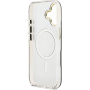 Guess Mirror 4G Glitter Logo zrkadlový kryt s MagSafe pre iPhone 17 - zlatý