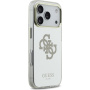 Guess Mirror 4G Glitter Logo zrkadlový kryt s MagSafe pre iPhone 17 Pro Max - zlatý