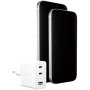 PanzerGlass empower Turbo GaN rýchlonabíjací adaptér s portami 2x USB-C / USB-A - 70W - biely