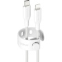 PanzerGlass empower opletený nabíjací kábel - USB-C na Lightning - 1,2 m - biely