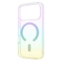 FIXED MagRainbow transparentný kryt s MagSafe pre iPhone 17 Pro - dúhový