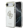 Guess Mirror 4G Glitter Logo zrkadlový kryt s MagSafe pre iPhone Air - zlatý