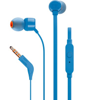 JBL T110 slúchadlá s konektorom 3,5 mm jack - modrá