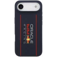 Oracle Red Bull Racing Vertical Logo silikónový kryt s MagSafe pre iPhone Air - tmavomodrý