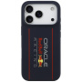 Oracle Red Bull Racing Vertical Logo silikónový kryt s MagSafe pre iPhone 17 Pro - tmavo modrý