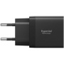Spigen Essential nabíjací adaptér s portami 2x USB-C - 47W - čierny