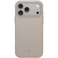 Spigen Silicone Fit silikónový kryt s MagSafe pre iPhone 17 Pro Max - béžový