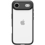 Spigen Ultra Hybrid transparentný kryt s farebným rámčekom pre iPhone Air - čierny