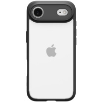 Spigen Ultra Hybrid transparentný kryt s farebným rámčekom pre iPhone Air - čierny